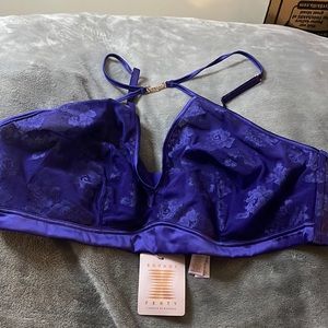 Purple bralette